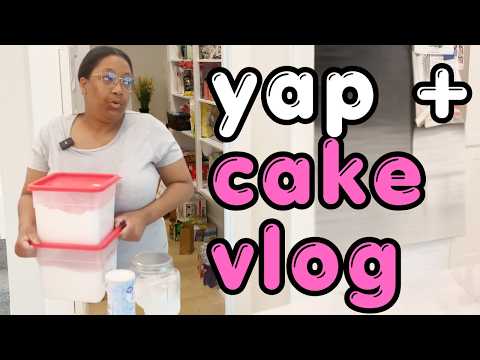 Let's Make a Cake and Yap | Day in the life of a Home Bakery owner