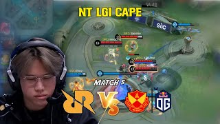 NT LAGI NT LAGI. CAPE ! RRQ VS SRG MATCH 5 EWC