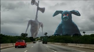 Siren Head and Evil Rabbit tried to get me (Siren Head short film)