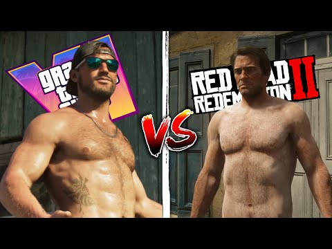 وش الأفضل؟ مقارنة بين GTA 6 وريد ديد ريدمبشن 2 !