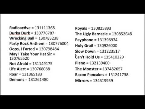 Roblox All Music Codes List 07 2021 - roblox party song codes