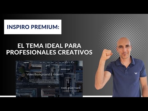 🚀 Inspiro Premium WordPress: El tema ideal para profesionales creativos