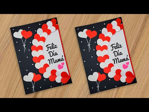 ❤️ Cómo Hacer una Tarjeta del día de la mujer/madre ✂️💌 | Fácil y Rápida Mother's Day Card #diy