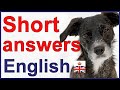Short Answers in English Grammar