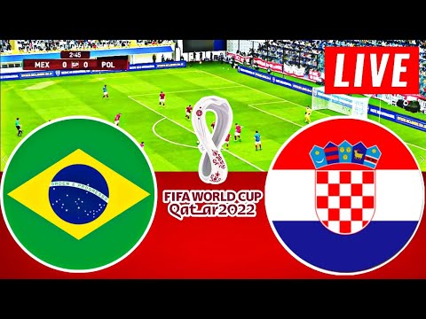 Brazil vs Croatia LIVE | FIFA World Cup 2022 | ক্রোয়েশিয়া বনাম ব্রাজিল