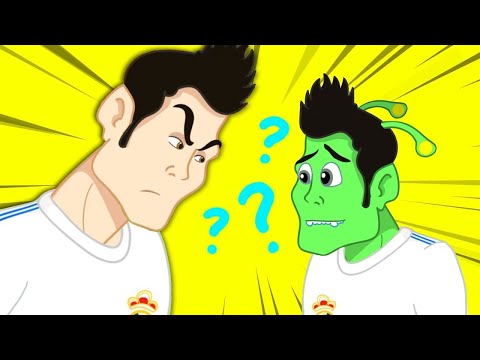 Transforme en Cristiano Ronaldo - Groovy Le Martien Dessin Animé