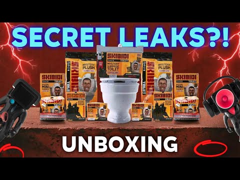 I OPEN ALL SKIBIDI TOILET MERCH and EPISODE 77 part 4 LEAKS?!