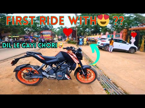 My First Vlog 😍| First Vlog With KTM 125 CC😍 | Full Vlog With KTM Duke🥰| Baazigar Rider