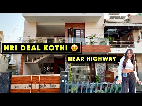 NRI Deal वाली 4 BHK कोठी डबल स्टोरी 200 Ft airport Road के पास Mohali Sector 125 | Kothi For Sale