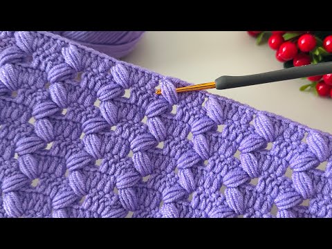 The most beautiful and UNIQUE crochet pattern you've ever seen! easy crochet blanket for beginners