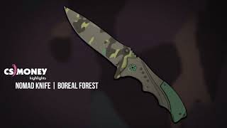 Nomad Knife Boreal Forest Gameplay