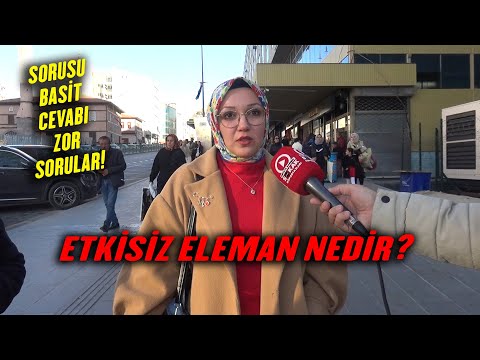 Etkisiz Eleman Nedir?