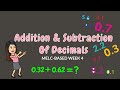 Mastering Addition and Subtraction of Decimals