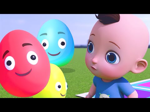Surprise Eggs Kids Songs | Number & Colors | Nursery Rhymes