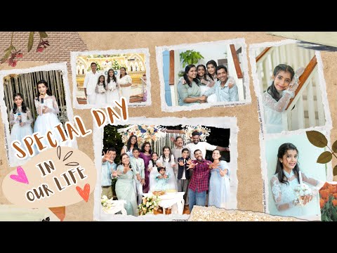 Happy day in our life#home #Happy #love #insta #celebration #ceremony #holycommunion #gown #event