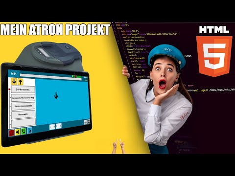 MEIN ATRON WEBSEITE  TEIL 2!🫣🔧| ATRON IN HTML GEMACHT 👷‍♂️| Kleines Projekt | #deutsch #html