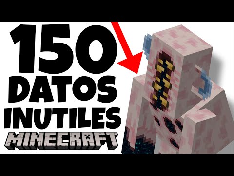 160 Datos Inútiles de Minecraft