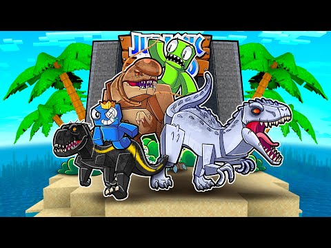 ¡SUPERVIVENCIA EN LA ISLA DE JURASSIC WORLD! (Incubación del Distortus Rex)