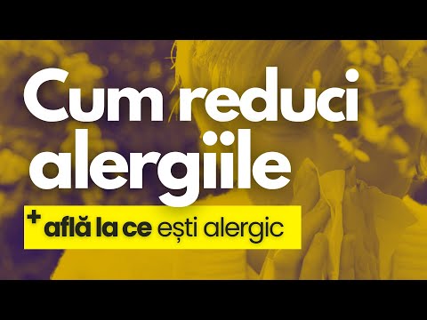 CUM UȘUREZI alergiile + Află La Ce anume ești alergic