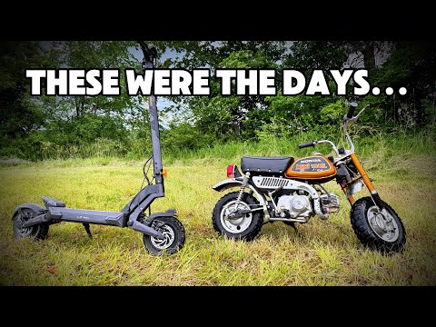 IMAGINE: It's 1972, You're 10 Years Old, and Your Parents Just Got You A Honda Mini Trail Dirt Bike