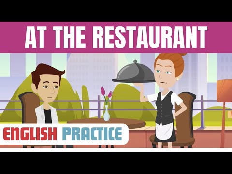At The Restaurant | English Conversation Listening Practice