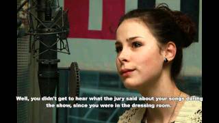Lena Meyer-Landrut - 1LIVE radio interview 2011-02-09 (english subs)
