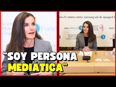 POLÉMICAS PALABRAS de Letizia Ortiz en su ÚLTIMO ACTO PÚBLICO