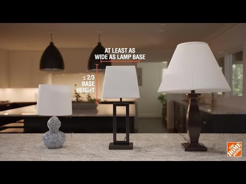 Arab Touhou Verzoenen How to Measure a Lamp Shade - The Home Depot