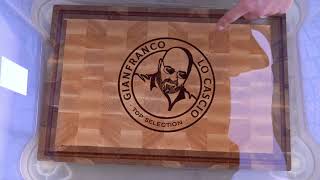 Tagliere personalizzato per GIanfranco lo Cascio TOP Selection