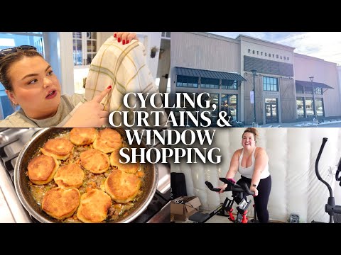 GETTING BACK INTO CYCLING, WINDOW SHOPPING, SPRING CURTAINS, YAR’S FIRST 10!!!