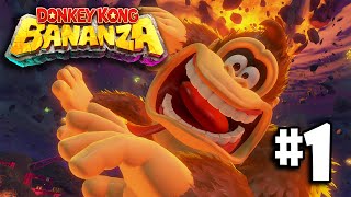 DONKEY KONG BANANZA - Part 1: DK LOSES HIS PANTS!!!