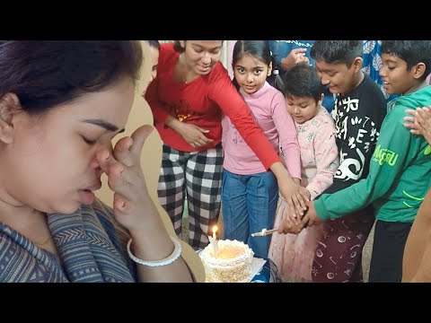 শরীরের খারাপের মধ্যেও হাসি মুখে সব কিছু সামলাতে হলো.... অনেক আয়োজন।