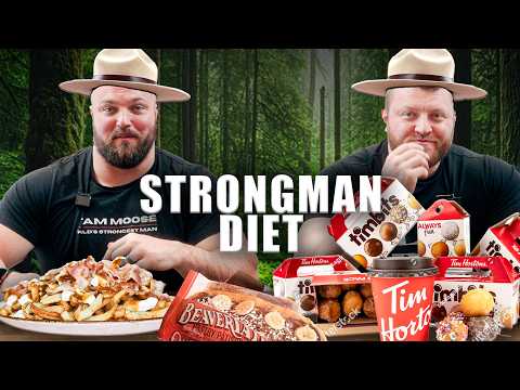 FULL Day of Eating - Canadian Strongman Edition