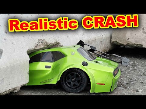 Hellcat RC Car realistic CRASH