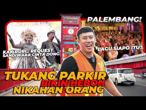 TUKANG PARKIR BIKIN HEBOH DI NIKAHAN ORANG PALEMBANG ‼️ PENGANTIN MINTA NAMBAH LAGU..