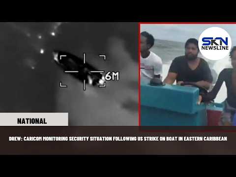 YouTube video thumbnail: CARICOM Monitoring Security Situation Following US Strike On Boat In Eastern Caribbean