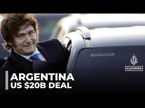 YouTube video thumbnail: US Bailout for Argentina: White House Plans $20b Deal for Milei Government