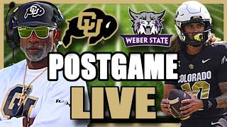 Colorado - Weber St. POSTGAME Show | Buffaloes vs. Wildcats (9/12/26)