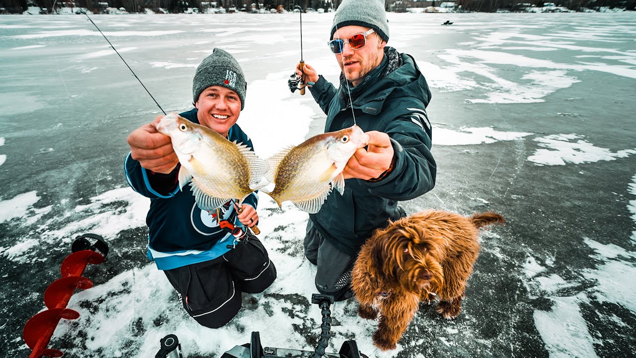 Finding Ice Crappies With Uncut Angling - Jay Siemens