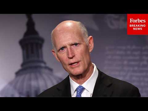 YouTube video thumbnail: Rick Scott Lauds U.S. Small Businesses As 'Lifeblood Of Job Creation' Across Country