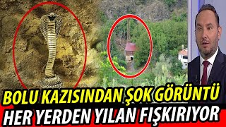 BOLU KAZISINDAN ŞOK GİZLİ GÖRÜNTÜ! HER YERDEN TILSIMLI YILAN FIŞKIRIYOR