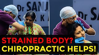 ऊपरी शरीर का दर्द? Chiropractic Adjustment से Relief!