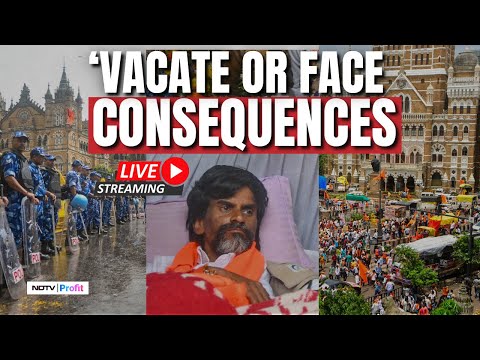 Maratha Morcha Mumbai LIVE | Maratha Quota Protests Live | Manoj Jarange Patil LIVE News