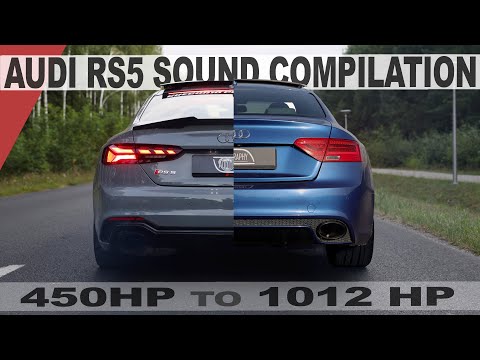 BEST OF AUDI RS5 SOUNDS! B8/B8.5/B9/B9.5 - 450HP-1012HP - Capristo, Milltek, Armytrix, stock etc