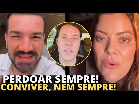 Ana Paula e Felippe Valadão falam sobre perdão a André Valadão e volta à convivência