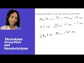 Electrolytes: Types and Characteristics