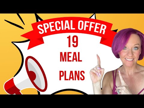 ?️19 MEAL PLANS FOR ANY LIFESTYLE!
