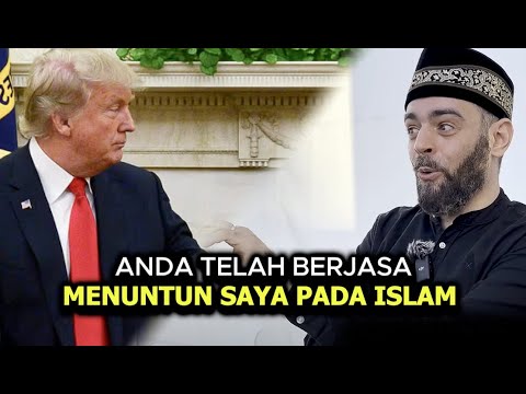 Islam Tidak Terbendung !! Donald Trump Membuat Profesor Kristen ini Memeluk Islam