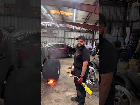 Fire testing the Prius before we do some fiery burnouts #Cars #FYP #Custom