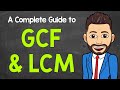 Finding GCF and LCM of Numbers